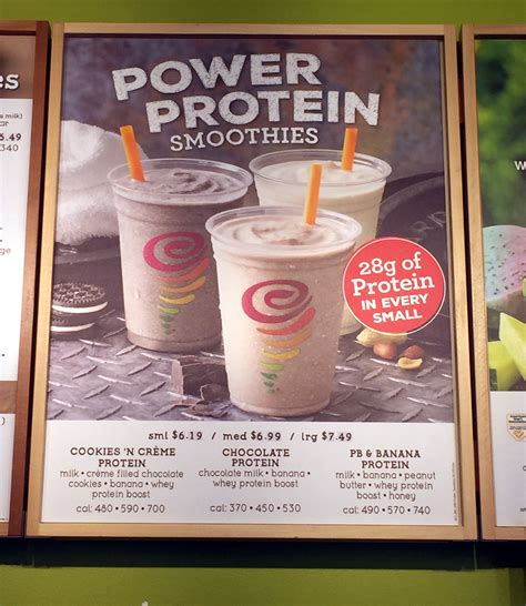 jamba pb banana protein|health benefits of jamba juice smoothies.